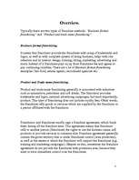 Eseja 'Franchising', 3.