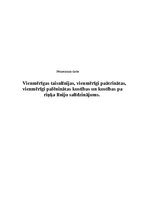 Konspekts 'Taisnlīnijas paātrināta un palēnināta kustība un kustība pa riņķa līniju', 1.