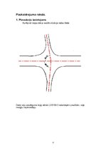 Referāts 'Vienlīmeņa ceļu mezgla projektēšana', 4.
