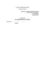 Referāts 'Placebo efekts un ētika', 1.