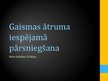 Prezentācija 'Gaismas ātruma iespējamā pārsniegšana', 1.