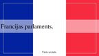 Prezentācija 'Francijas parlaments', 1.