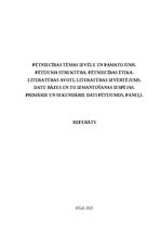Referāts 'Pētniecības tēmas izvēle un pamatojums. Pētījuma struktūra. Pētniecības ētika. L', 1.