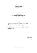 Konspekts 'Prasme klausīties un jautāt', 1.