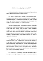 Eseja 'Mīlestības tēma lugā "Jāzeps un viņa brāļi"', 1.