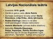 Prezentācija 'Teātris Latvijā 20.-30.gados', 5.