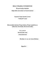 Konspekts 'Ekonomiskās sistēmas. Tirgus nepilnības un valsts loma ekonomikā', 1.