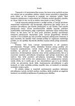 Referāts 'Transporta pakalpojumu nozīme Latvijas tautsaimniecībā', 3.