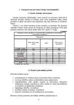 Referāts 'Transporta pakalpojumu nozīme Latvijas tautsaimniecībā', 4.
