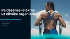 Prezentācija 'Peldēšanas ietekme uz cilvēka organismu', 1.