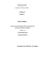 Konspekts 'Kādi galvenie normatīvie akti regulē grāmatvedības uzskaiti', 1.