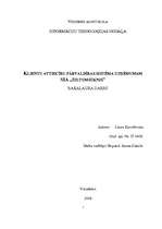 Diplomdarbs 'Klientu attiecību pārvaldības sistēma uzņēmumam SIA "Siltumsūknis"', 1.