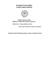 Referāts 'Totalitārā padomju režīma izveidošana Latvijā', 1.