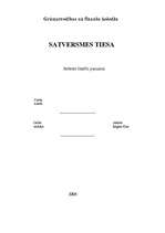 Referāts 'Satversmes tiesa', 1.