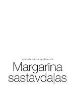 Referāts 'Margarīna komponenti', 1.