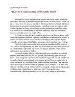 Eseja 'Cilvēks ir vairāk sociāla vai bioloģiska būtne?', 1.