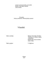Konspekts 'Vitamīni', 1.