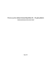 Referāts 'Preces un preču reklāma Latvijas Republikas 20. - 30.gadu plakātos', 1.