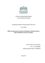 Referāts 'Ģeotehnika - studiju projekts', 1.