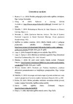 Referāts 'Metodisko materiālu veidošanas nosacījumi profesionālās pilnveides izglītības pr', 17.