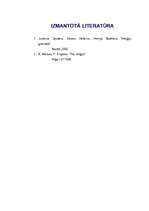 Referāts 'Netradicionālo reliģiju filosofija', 10.