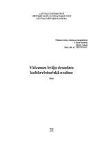 Eseja 'Vidzemes brāļu draudzes kultūrvēsturiskā nozīme', 1.