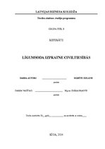 Referāts 'Līgumsods civiltiesības', 1.