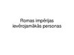 Prezentācija 'Romas impērijas ievērojamākās personas', 1.