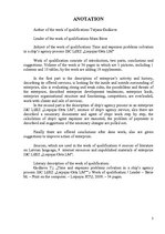 Referāts 'Laika un izmaksu problēmrisinājumi kuģu aģentēšanas procesā uzņēmumā LSEZ a/s "L', 3.