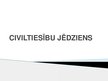 Prezentācija 'Civiltiesību jēdziens', 1.