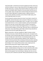 Eseja 'My Eating Habits and the Balance of Healthy Choices', 1.