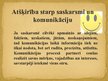 Referāts 'Saskarsme. Komunikācija', 24.