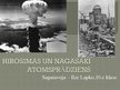 Prezentācija 'Hirosimas un Nagasaki atomsprādziens', 1.