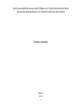 Prakses atskaite 'Uzņēmuma "Grindeks" notekūdeņu attīrīšanas iekārtas', 1.