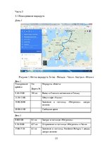 Referāts 'Разработка плана туристского маршрута', 23.