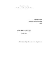 Referāts 'Lietvedības instrukcija', 1.