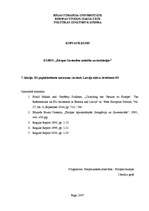 Konspekts 'ES paplašināšanās austrumu virzienā. Latvija ceļā uz iestāšanos ES', 1.