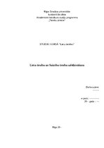 Konspekts 'Lietu tiesību un saistību tiesību salīdzināšana', 1.