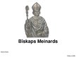Prezentācija 'Bīskaps Meinards', 1.
