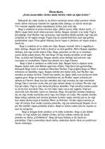 Eseja 'Dzīve mums ieliks vārdus mutē, darbus rokās un ogles krūtīs', 1.