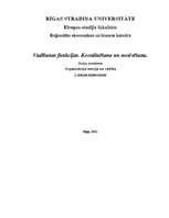 Konspekts 'Vadīšanas funkcijas. Koordinēšana un motivēšana', 1.
