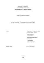 Referāts 'Atjaunojamie energoresursi Norvēģijā', 1.