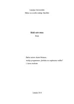 Eseja 'Kādi mēs esam', 1.