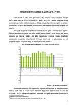 Referāts 'Makroekonomiskie rādītāji un to pielietojums Latvijas ekonomikas analīzē', 7.