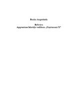 Referāts 'Apgrozāmo līdzekļu vadīšana uzņēmumā "X"', 1.