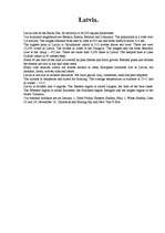 Konspekts 'Latvia', 1.