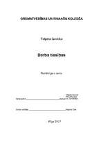 Referāts 'Atvaļinājumi', 1.