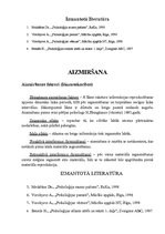 Konspekts 'Atmiņa, aizmiršana', 3.