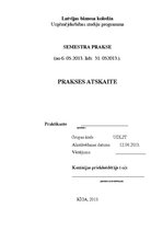 Prakses atskaite 'Prakses atskaite. Vadības zinības', 1.