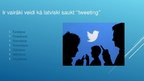Prezentācija 'Tviteris', 10.